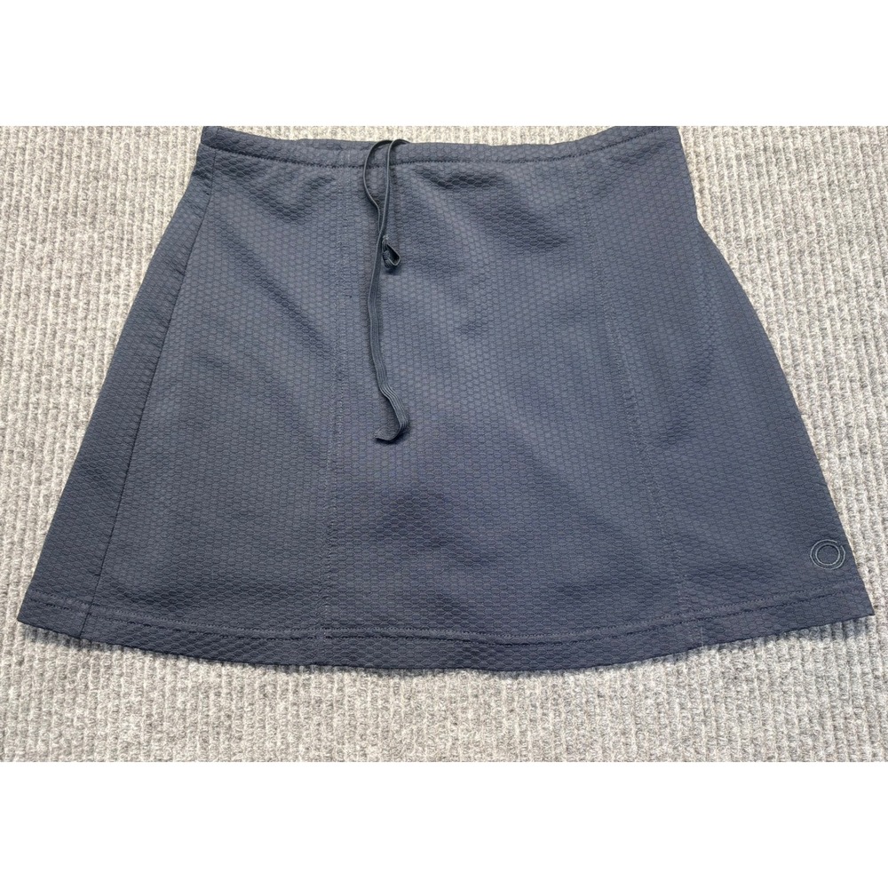 Nike Sphere Dry Navy Blue Textured Athletic Tennis Golf Skort Womens Small
